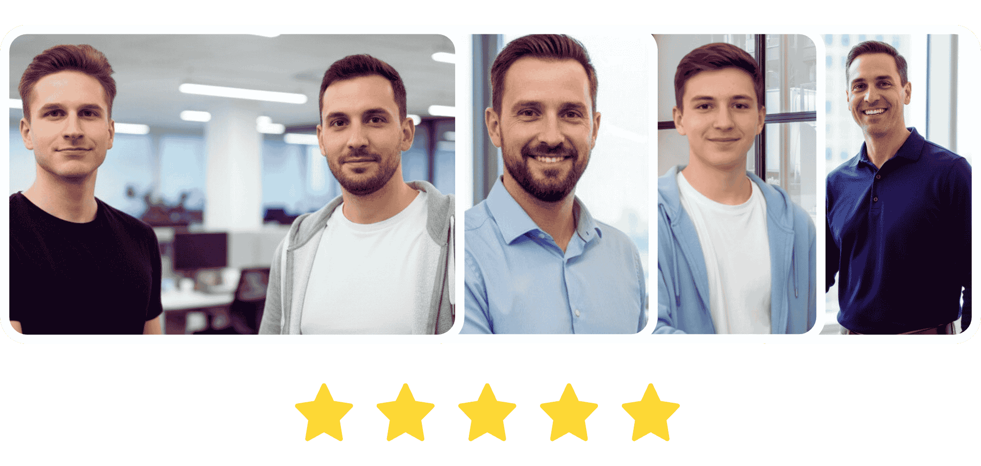 Client Hero Performance Stats - Über 200 betreute Unternehmen mit Google Ads Optimierung